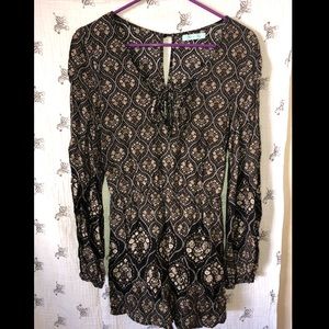 Boho style Romper size M